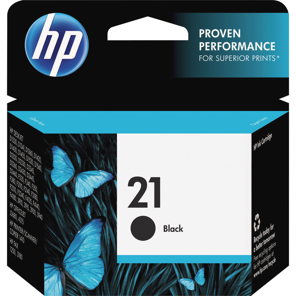 HP 21, (C9351AN) Black Original Ink Cartridge