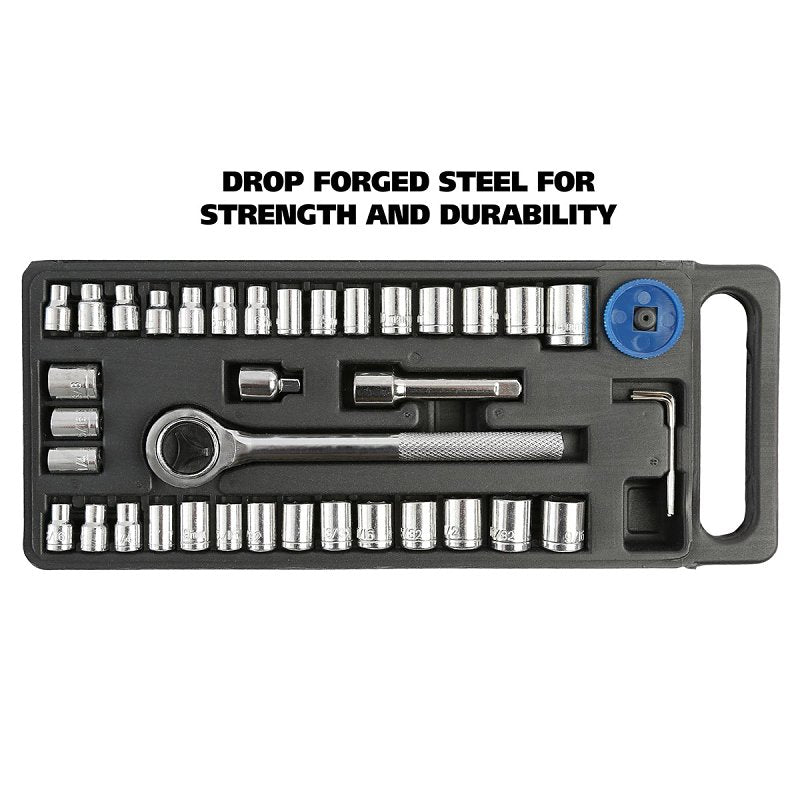 greatneck-74213-ratchet-and-socket-set-steel