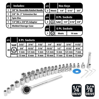 greatneck-74213-ratchet-and-socket-set-steel