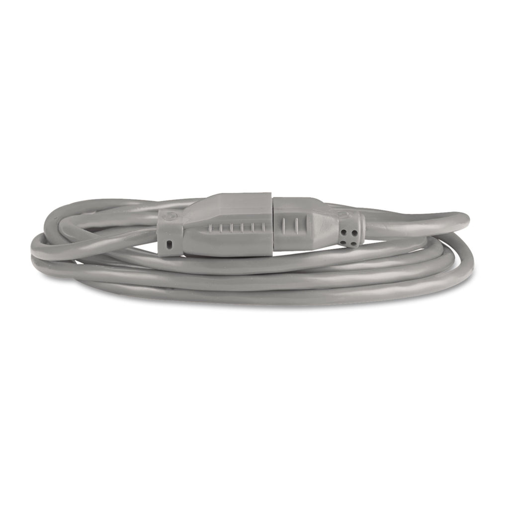 Indoor Heavy-Duty Extension Cord, 9 ft, 13 A, Gray - 