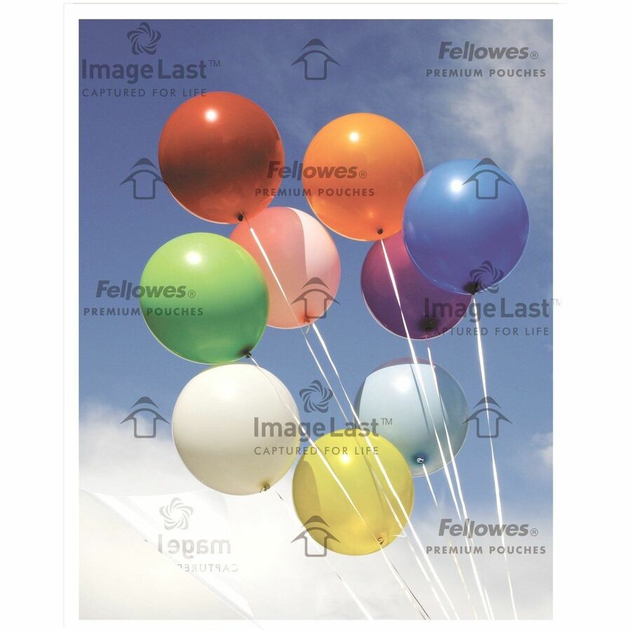 ImageLast Laminating Pouches with UV Protection, 3 mil, 9" x 11.5", Clear, 25/Pack