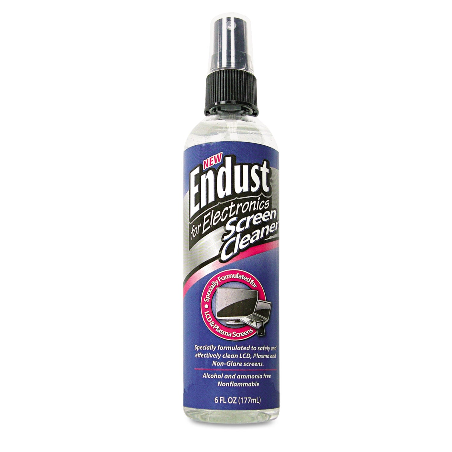 Multi-Surface Anti-Static Electronics Cleaner, 8 oz Pump Spray Bottle - 