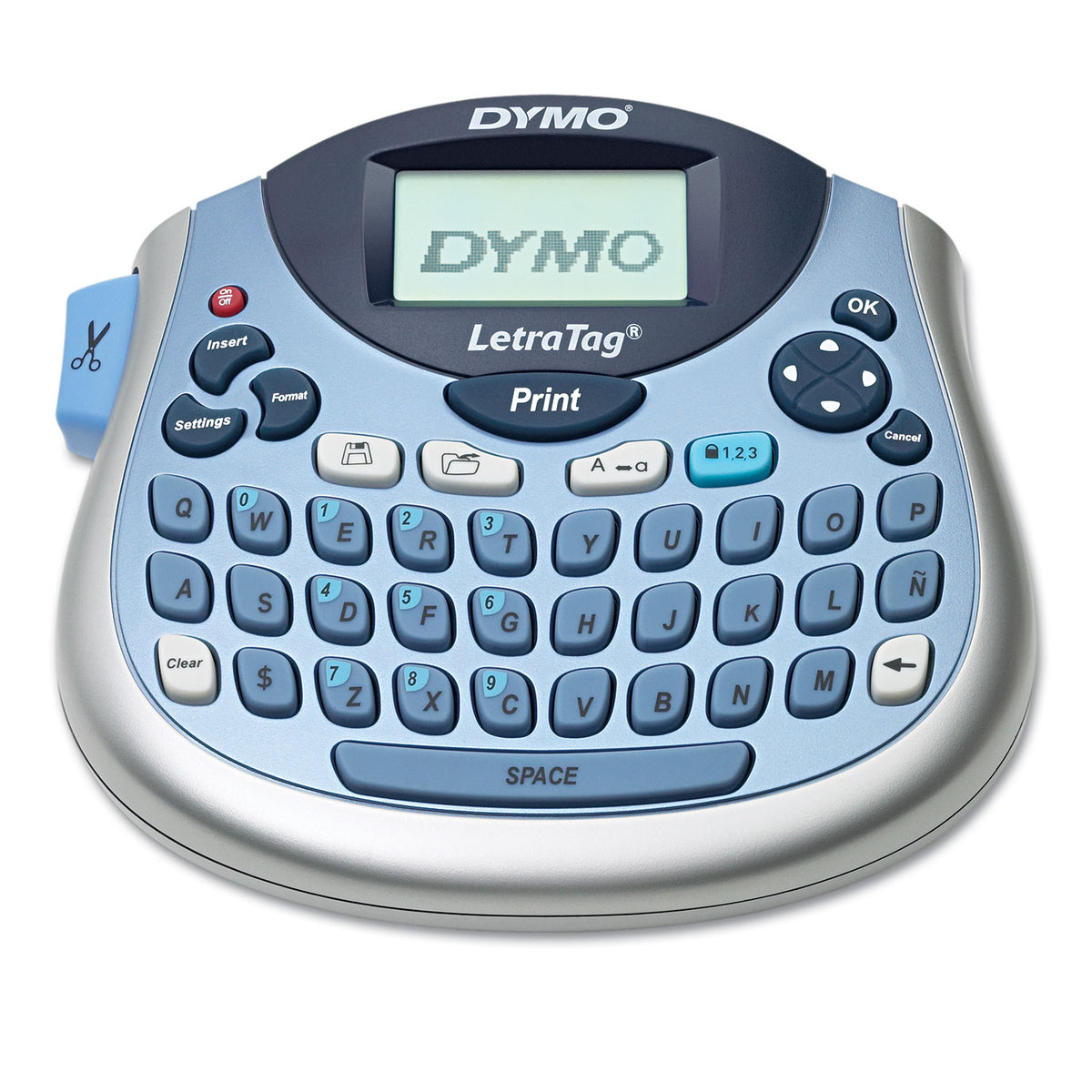LetraTag 100T Label Maker, 2 Lines, 6.7 x 2.8 x 5.7