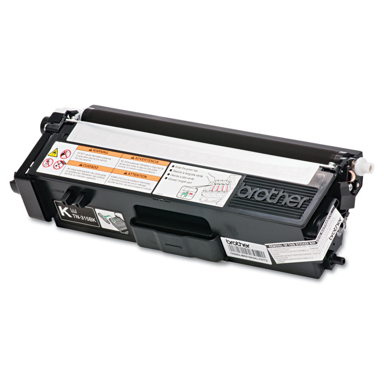 TN315BK High-Yield Toner, 6,000 Page-Yield, Black - 