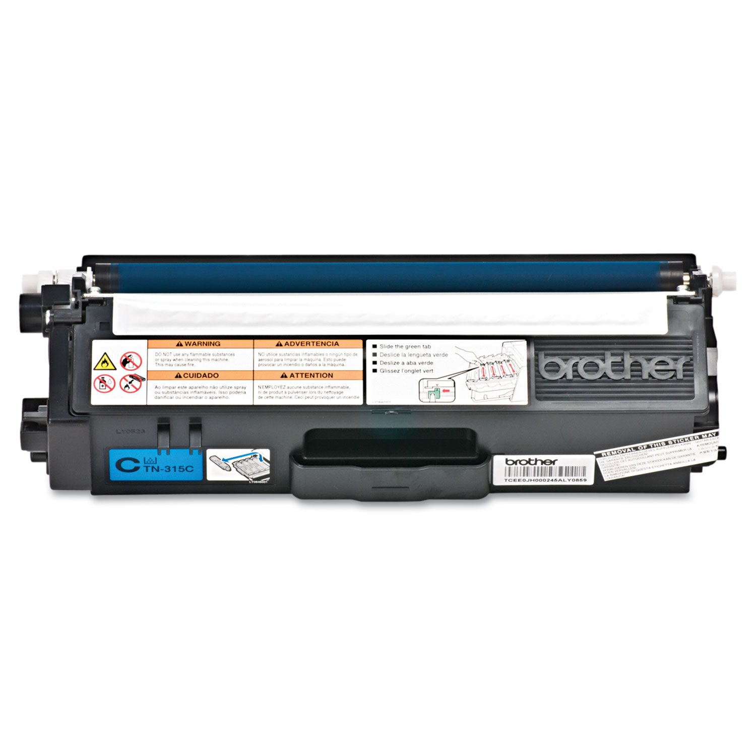 TN315C High-Yield Toner, 3,500 Page-Yield, Cyan - 