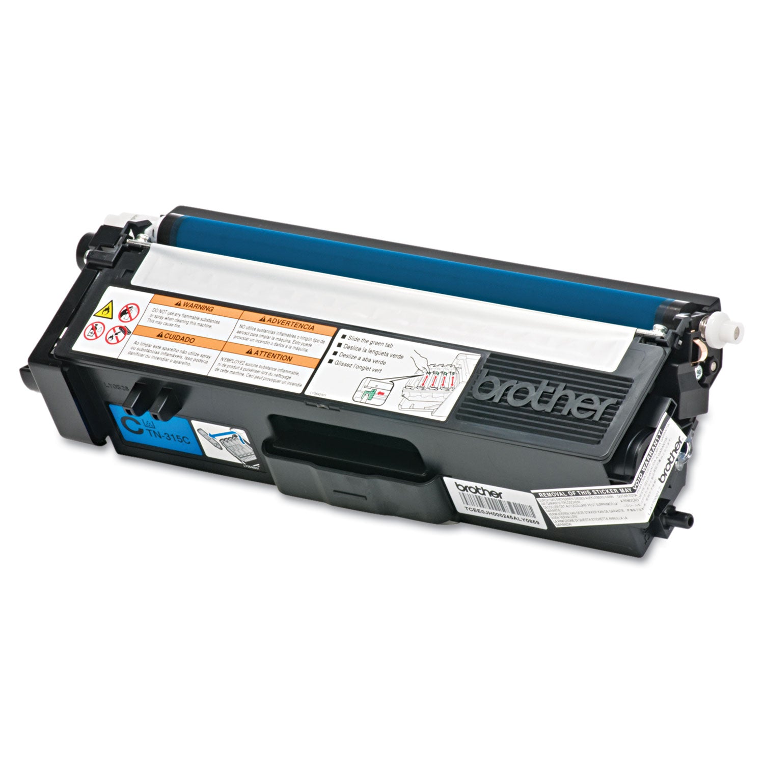 TN315C High-Yield Toner, 3,500 Page-Yield, Cyan - 