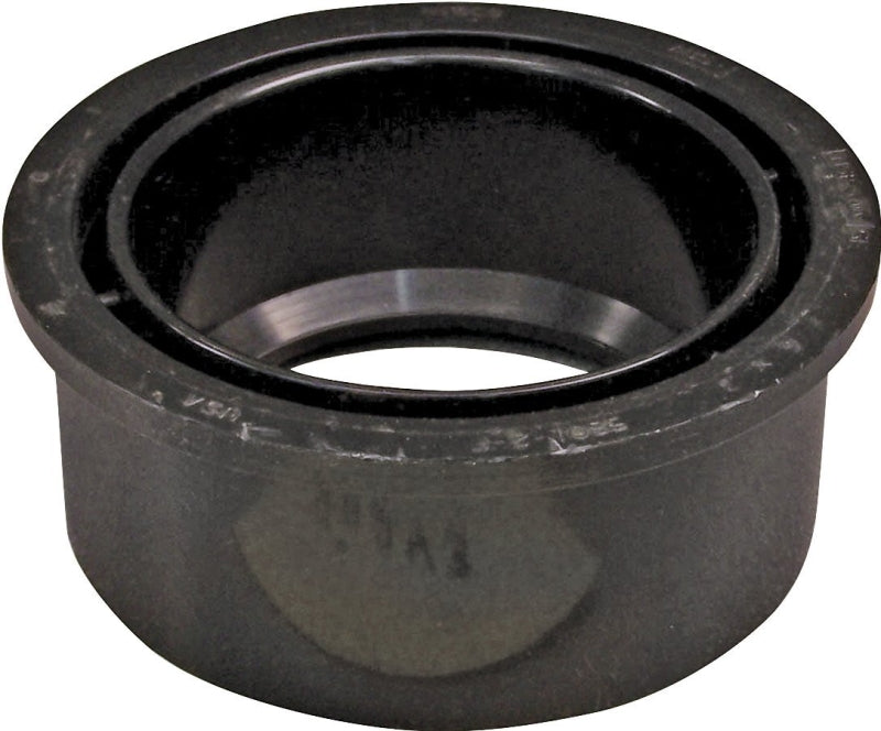 canplas-102756bc-reducing-pipe-bushing-4-x-3-in-spigot-x-hub-abs-black-40-schedule