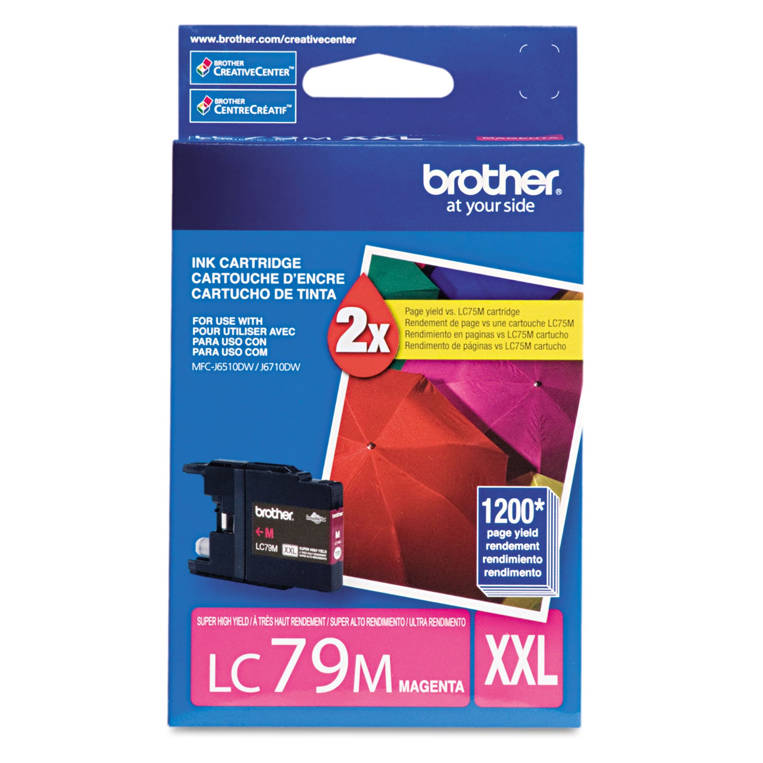 LC79M Innobella Super High-Yield Ink, 1,200 Page-Yield, Magenta