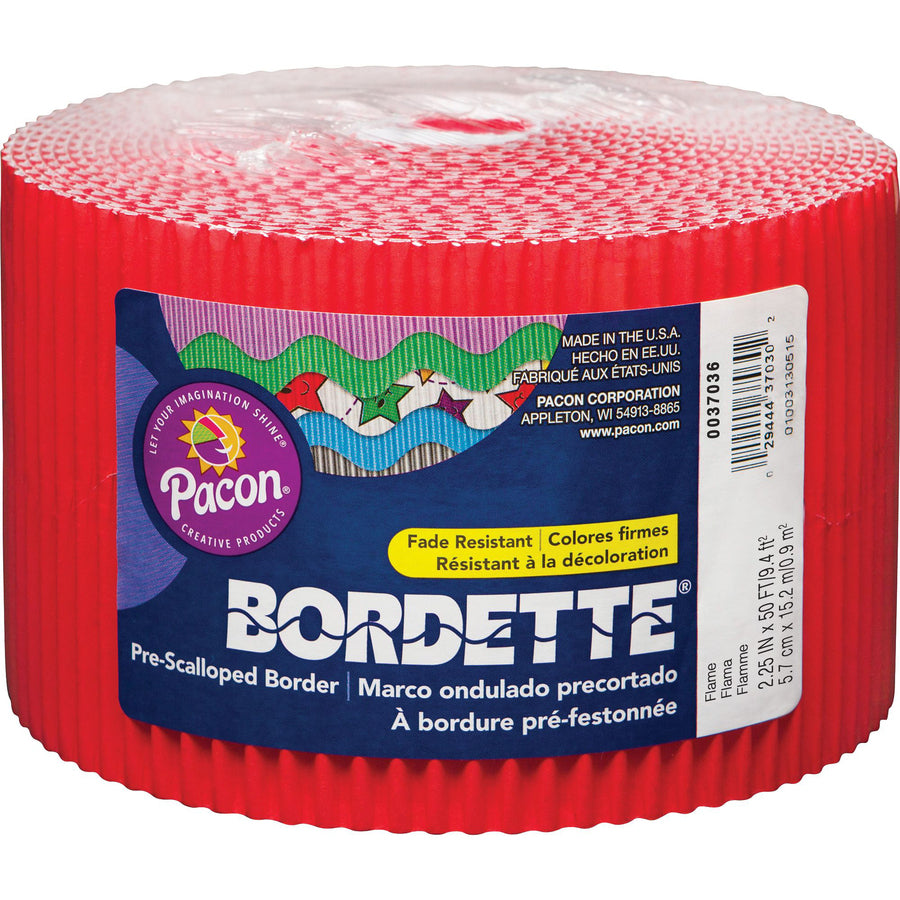 Pacon Bordette Scalloped Decorative Border, Sold as 1 Roll - 3
