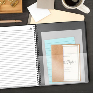 800 Range Weekly/Monthly Appointment Book, 11 x 8.25, Black Cover, 12-Month (Jan to Dec): 2024