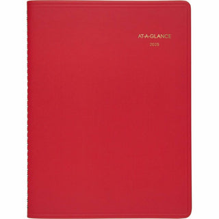 At-A-Glance Fashion Appointment Book Planner - Large Size - Julian Dates - Weekly - 1 Year - January 2024 - December 2024 - 8:00 AM to 9:45 PM - Quarter-hourly, 8:00 AM to 5:45 PM - Quarter-hourly - 1 Week Double Page Layout - 8 1/4" x 11" White Shee