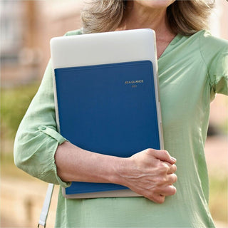 At-A-Glance Fashion Appointment Book Planner - Large Size - Julian Dates - Weekly - 1 Year - January 2024 - December 2024 - 8:00 AM to 9:45 PM - Quarter-hourly, 8:00 AM to 5:45 PM - Quarter-hourly - 1 Week Double Page Layout - 8 1/4" x 11" White Shee