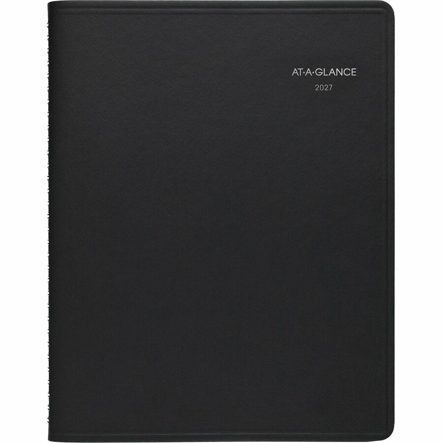 At-A-Glance QuickNotes Appointment Book Planner - Large Size - Julian Dates - Weekly, Monthly - 12 Month - January 2024 - December 2024 - 8:00 AM to 8:45 PM - Quarter-hourly, 8:00 AM to 8:45 PM - Monday - Sunday - 1 Week, 1 Month Double Page Layout -