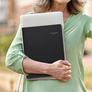 At-A-Glance QuickNotes Appointment Book Planner - Large Size - Julian Dates - Weekly, Monthly - 12 Month - January 2024 - December 2024 - 8:00 AM to 8:45 PM - Quarter-hourly, 8:00 AM to 8:45 PM - Monday - Sunday - 1 Week, 1 Month Double Page Layout -
