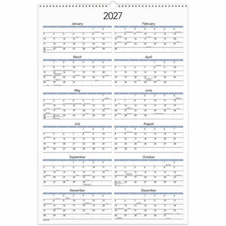 At-A-Glance Puppies Wall Calendar - Large Size - Julian Dates - Monthly, Yearly - 12 Month - January 2024 - December 2024 - 1 Month Single Page Layout - 15 1/2" x 22 3/4" White Sheet - 2" x 2.13" Block - Wire Bound - White - Chipboard, Paper - Hangin
