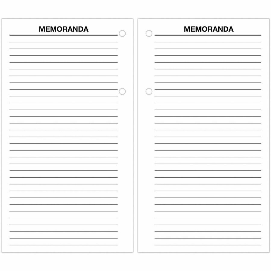 Large Desk Calendar Refill, 4.5 x 8, White Sheets, 12-Month (Jan to Dec): 2024