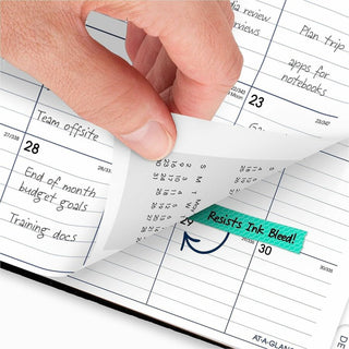 DayMinder Hard-Cover Monthly Planner, Ruled Blocks, 11.75 x 8, Black Cover, 14-Month (Dec to Jan): 2023 to 2025