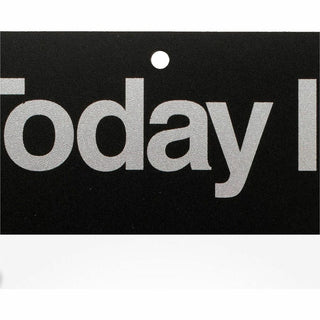 At-A-Glance Today Is Wall Calendar - Large Size - Julian Dates - Daily - 12 Month - January 2024 - December 2024 - 1 Day Single Page Layout - 8 1/2" x 8" White Sheet - Black - Poly, Paper - Eyelet, Unruled Daily Block, Flexible - 1 Each