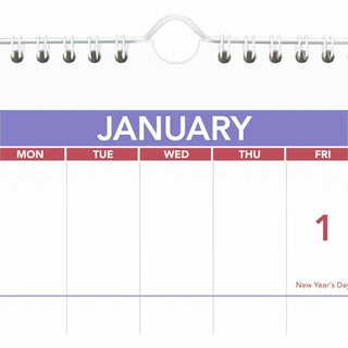 Deluxe Three-Month Reference Wall Calendar, Horizontal Orientation, 24 x 12, White Sheets, 15-Month (Dec-Feb): 2023 to 2025