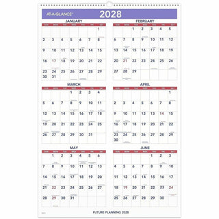 Monthly Wall Calendar with Ruled Daily Blocks, 20 x 30, White Sheets, 12-Month (Jan to Dec): 2024