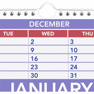 Three-Month Wall Calendar, 15.5 x 22.75, White Sheets, 12-Month (Jan to Dec): 2024