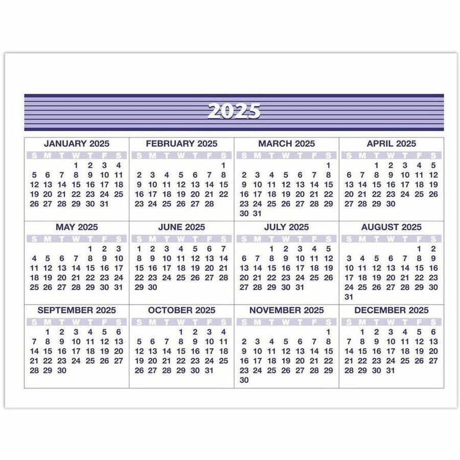 At-A-Glance Flip-A-Week Desk Calendar Refill - Small Size - Julian Dates - Weekly - 12 Month - January 2024 - December 2024 - 1 Week Double Page Layout - 6" x 7" White Sheet - Desk - White, Blue - Paper - 1 Each - 