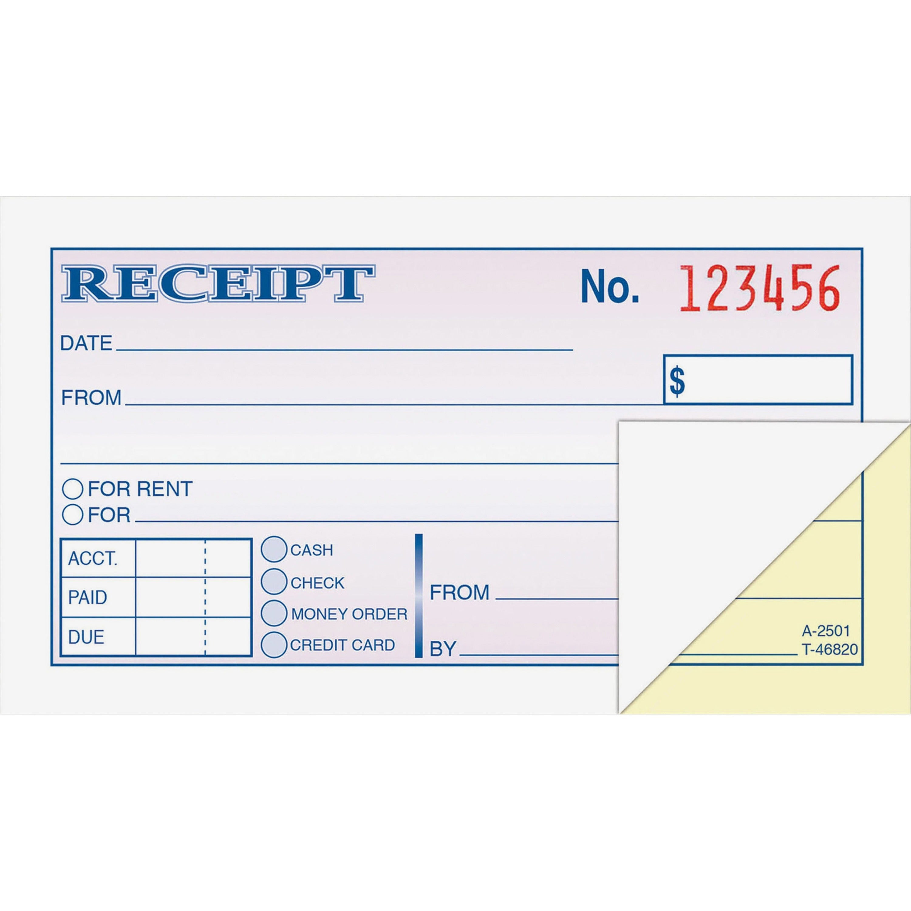 adams-money-rent-receipt-books-50-sheets-tape-bound-2-part-275-x-537-form-size-white-assorted-sheets-1-each_abfdc2501 - 1