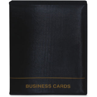 Anglers 3-Ring Business Card Binder - 1000 Capacity - 8.50" Width x 11" Length - 3-ring Binding - 5 x Tab(s) - Refillable - 