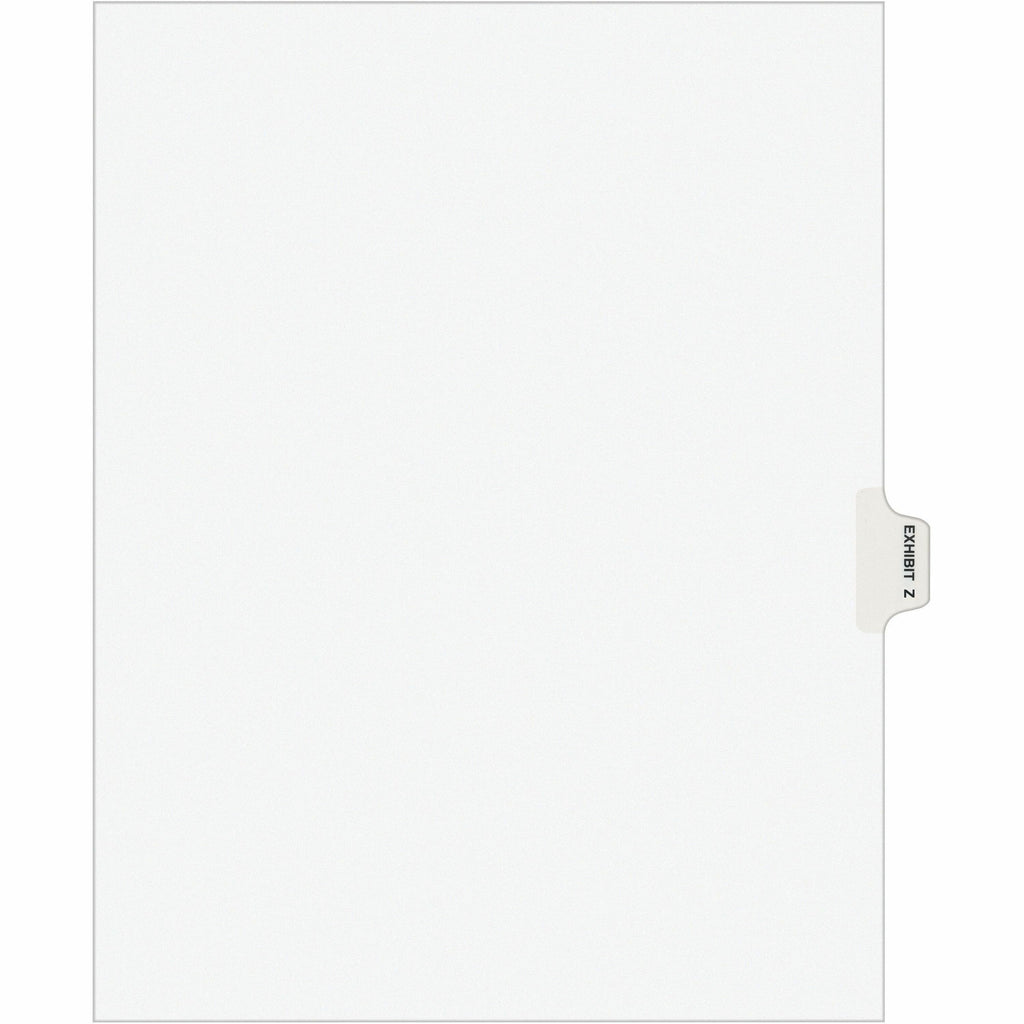 Avery Individual Legal Exhibit Dividers - Avery Style
