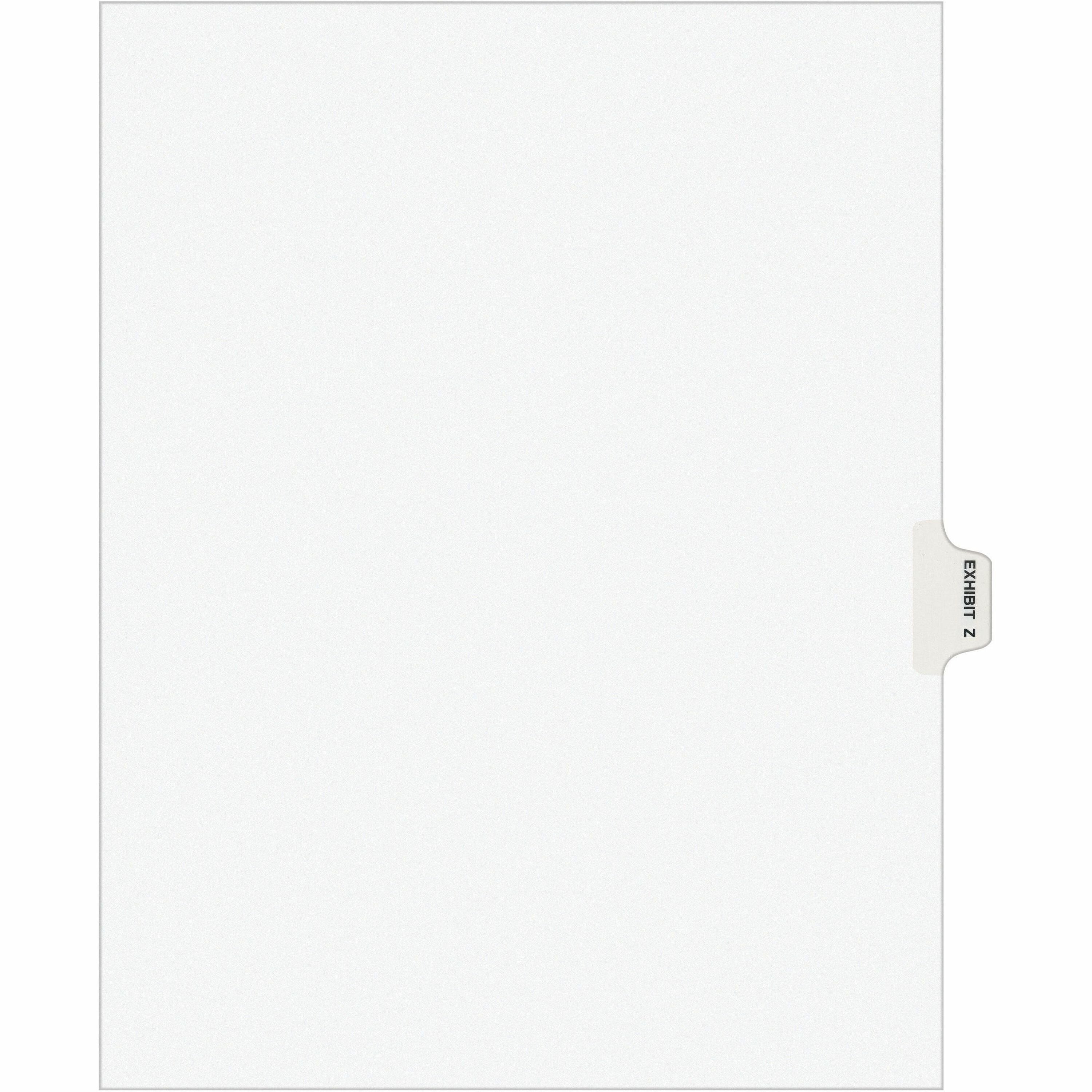Avery Individual Legal Exhibit Dividers - Avery Style