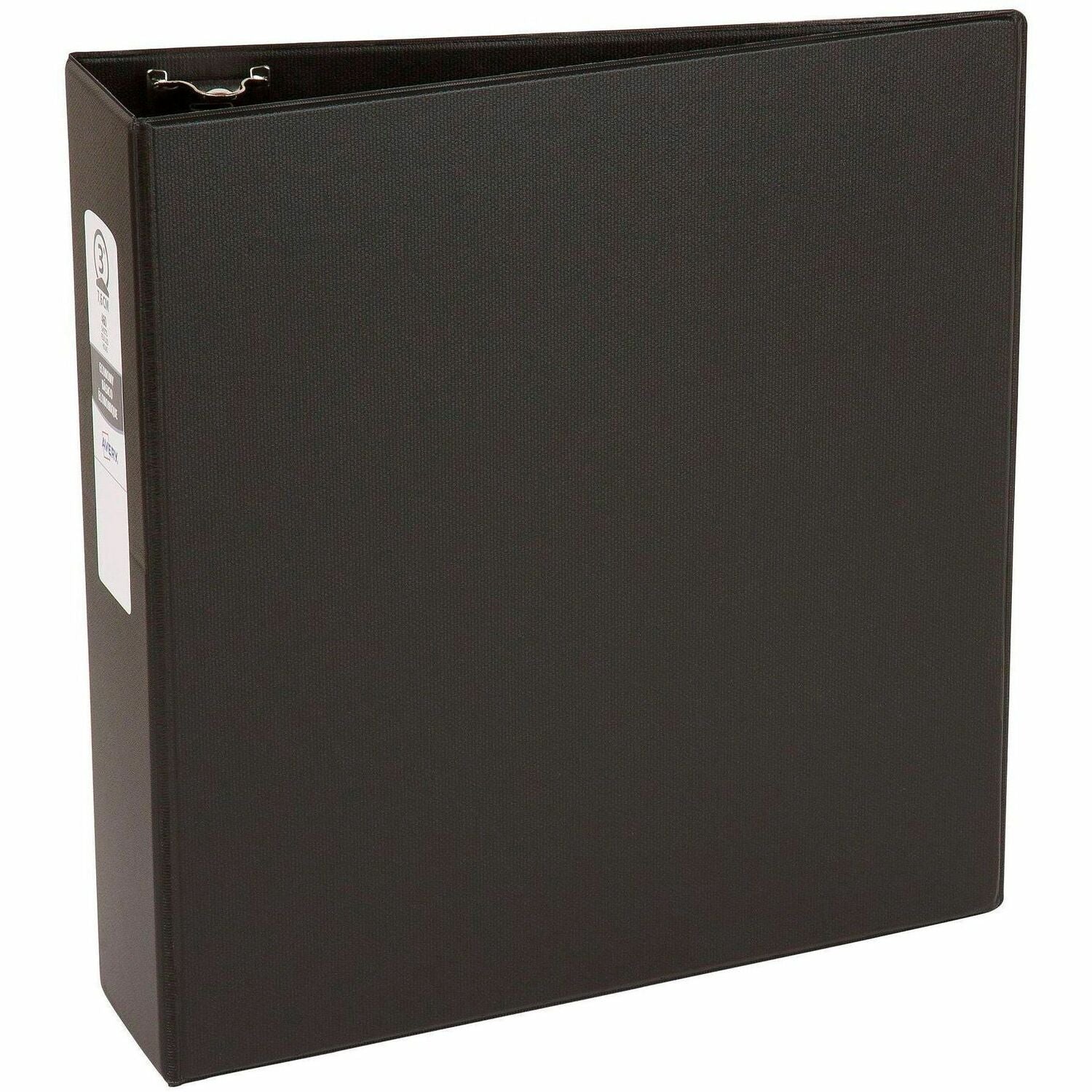 Economy Non-View Binder with Round Rings, 3 Rings, 3" Capacity, 11 x 8.5, Black, (3602)