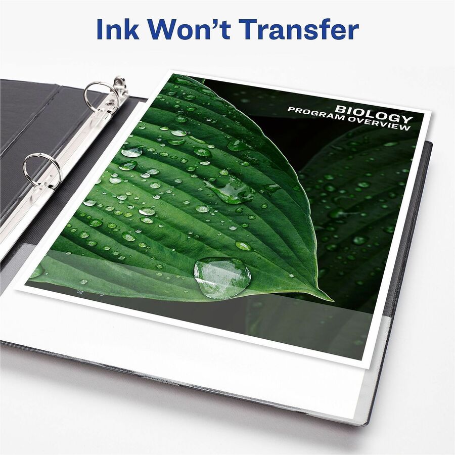 Economy Non-View Binder with Round Rings, 3 Rings, 3" Capacity, 11 x 8.5, Black, (3602)