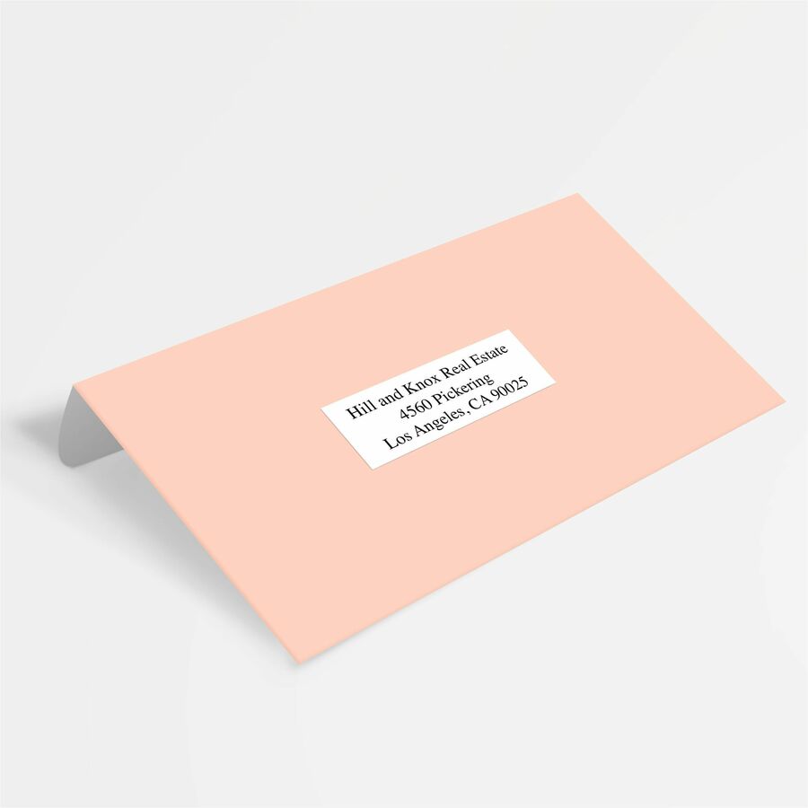 Copier Mailing Labels, Copiers, 1 x 2.81, White, 33/Sheet, 250 Sheets/Box