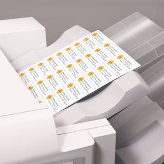 Copier Mailing Labels, Copiers, 1 x 2.81, White, 33/Sheet, 250 Sheets/Box