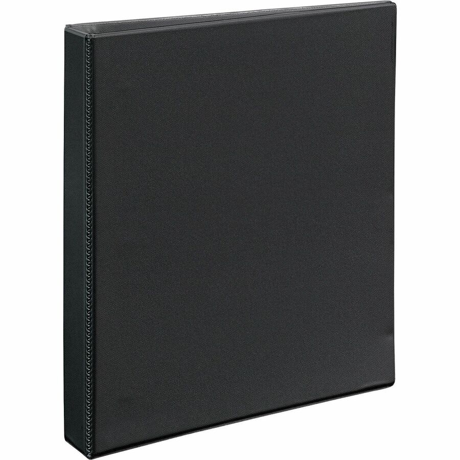 Durable View Binder with DuraHinge and EZD Rings, 3 Rings, 1" Capacity, 11 x 8.5, Black, (9300)