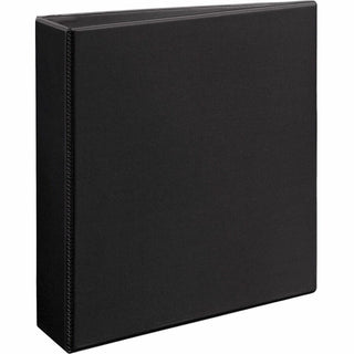 Durable View Binder with DuraHinge and EZD Rings, 3 Rings, 2" Capacity, 11 x 8.5, Black, (9500)