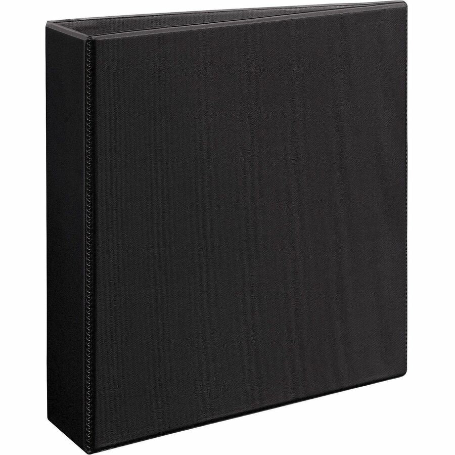 Durable View Binder with DuraHinge and EZD Rings, 3 Rings, 2" Capacity, 11 x 8.5, Black, (9500)