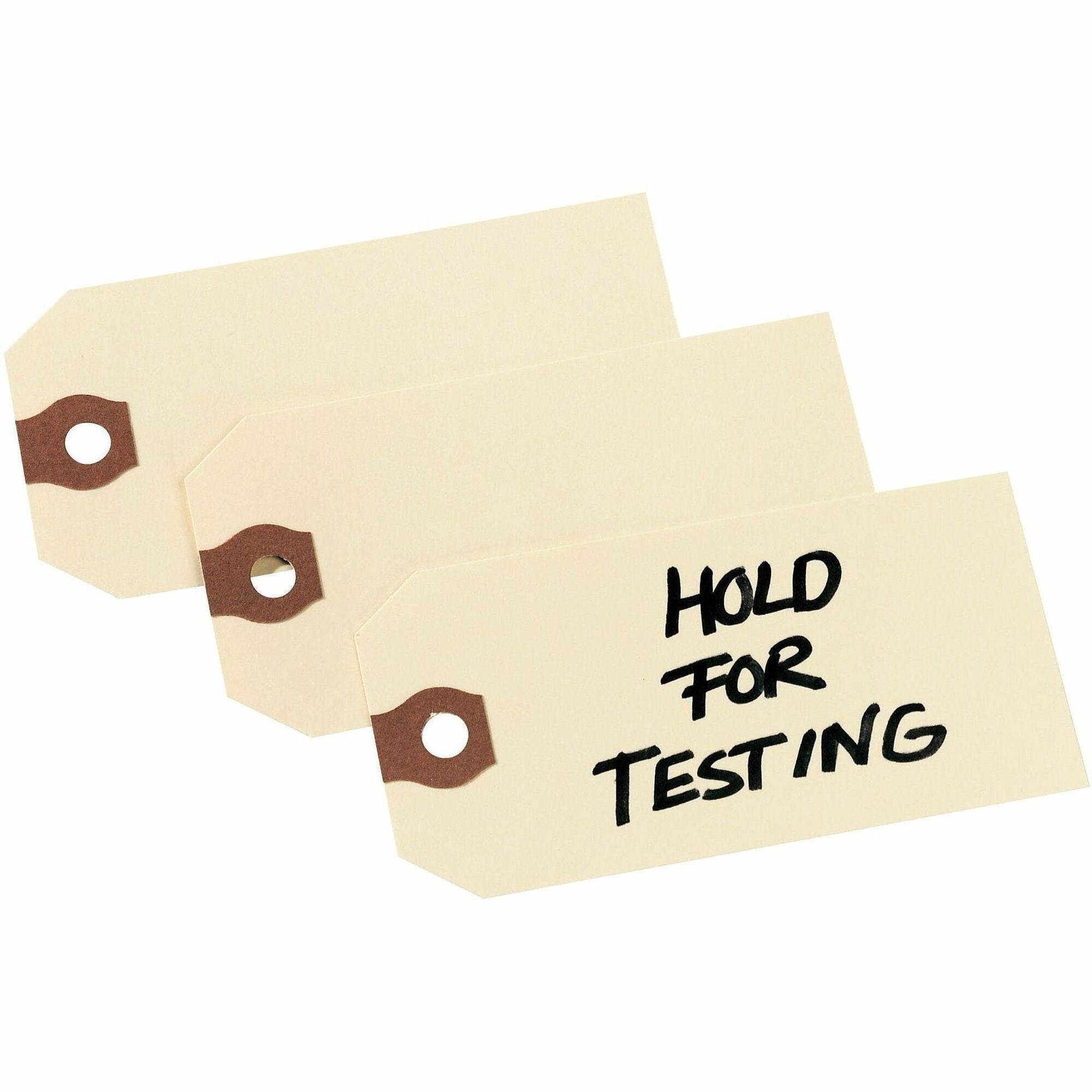 Unstrung Shipping Tags, 11.5 pt Stock, 4.75 x 2.38, Manila, 1,000/Box