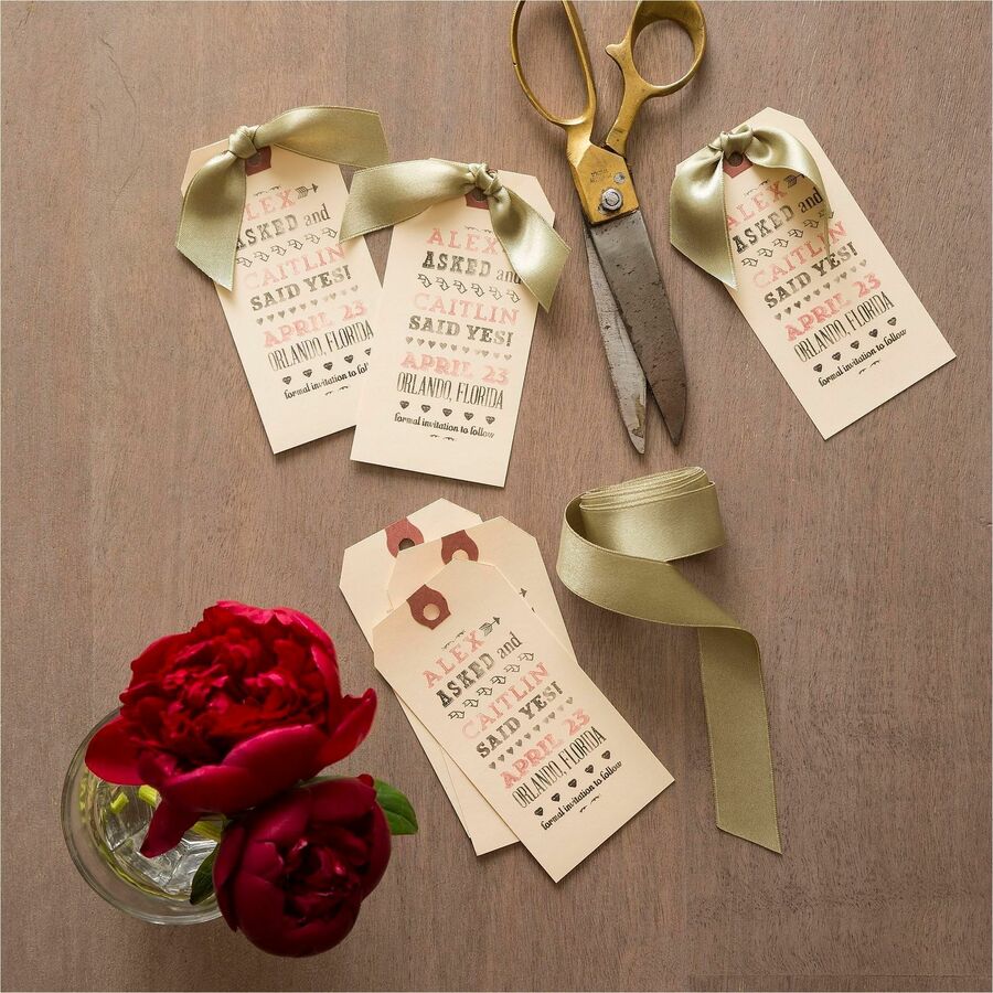 Unstrung Shipping Tags, 11.5 pt Stock, 4.75 x 2.38, Manila, 1,000/Box
