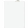 Avery Individual Bottom Tab Legal Dividers - 25 x Divider(s) - Bottom Tab(s) - Exhibit L - 1 Tab(s)/Set - 8.5" Divider Width x 11" Divider Length - Letter - 8.50" Width x 11" Length - White Paper Divider - Recycled - 1