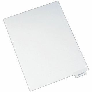Avery-Style Preprinted Legal Bottom Tab Dividers, 26-Tab, Exhibit Y, 11 x 8.5, White, 25/Pack
