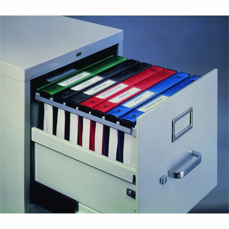 Hanging Storage Flexible Non-View Binder with Round Rings, 3 Rings, 1" Capacity, 11 x 8.5, Blue