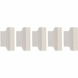Insertable Index Tabs with Printable Inserts, 1/5-Cut, Clear, 1" Wide, 25/Pack