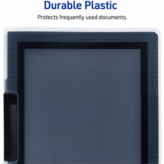 Avery Flexi-View Letter Report Cover - 8 1/2" x 11" - 25 Sheet Capacity - Polypropylene - Assorted - 24 / Box