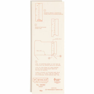 End Tab Converters, Straight Tab, Manila, 3.25" x 9.25", 500/Box
