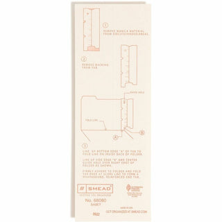 End Tab Converters, Straight Tab, Manila, 3.25" x 9.25", 500/Box