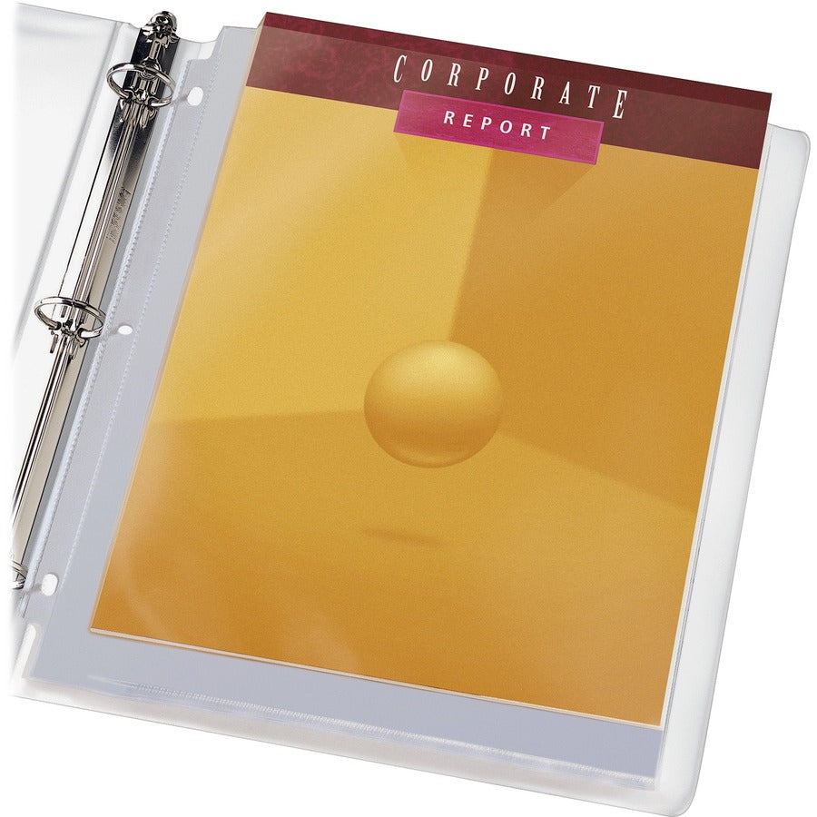 Multi-Page Top-Load Sheet Protectors, Heavy Gauge, Letter, Clear, 25/Pack