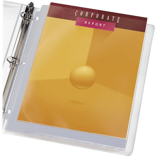 Multi-Page Top-Load Sheet Protectors, Heavy Gauge, Letter, Clear, 25/Pack