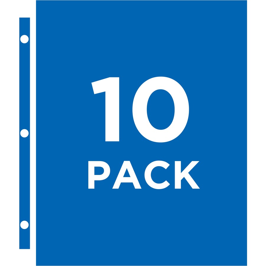 Top-Load Display Sheet Protectors, Letter, 10/Pack