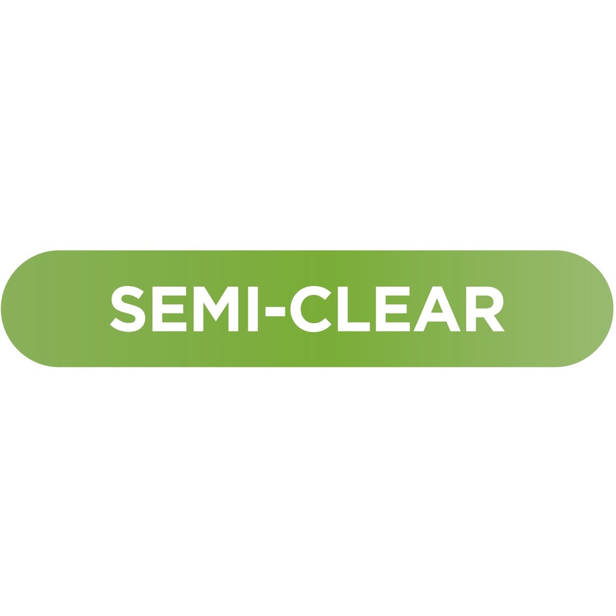 Top-Load Sheet Protector, Standard, Letter, Semi-Clear, 100/Box